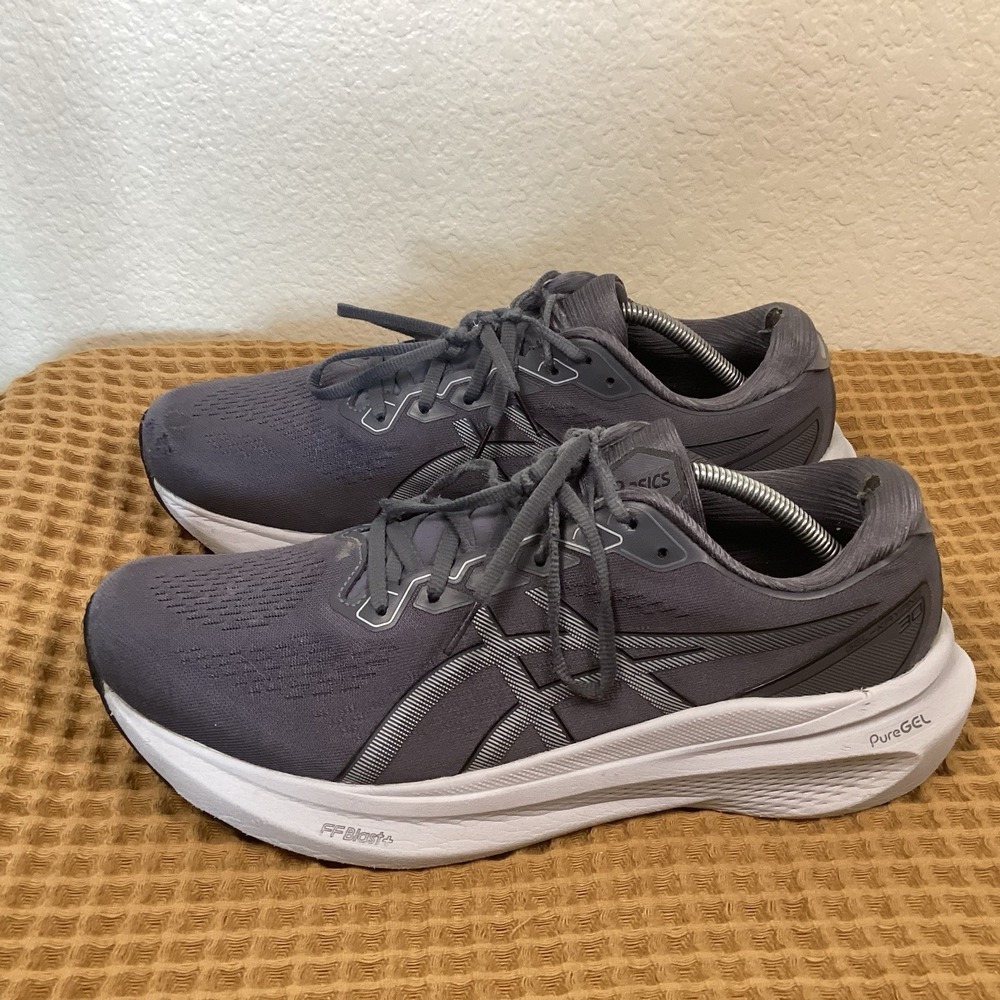 ASICS Men's Gel Kayano 30 Carrier Grey Piedmont Grey Size 11.5 Running Shoes